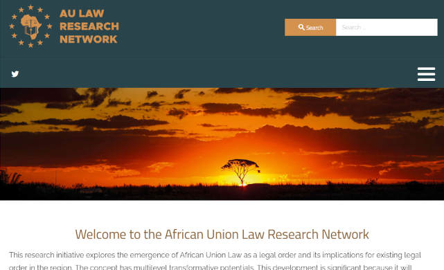 African Union Law Research Network